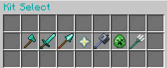 武器やアイテムから選ぶKit Select画面